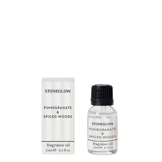 Pomegranate & Spiced Woods - Fragrance Oil 15ml - RUTHERFORD & Co