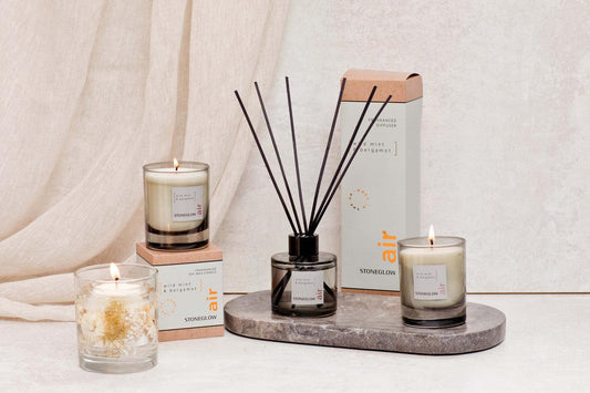 Air - Wild Mint & Bergamot - Reed Diffuser - RUTHERFORD & Co
