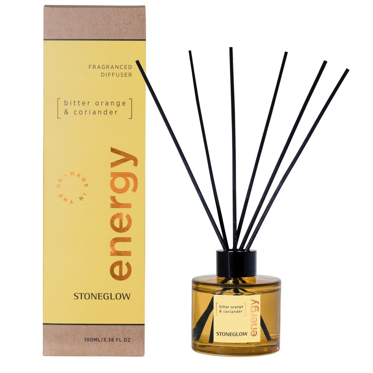 Energy - Bitter Orange & Coriander - Reed Diffuser - RUTHERFORD & Co