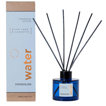 Water - Wood Sage & Samphire - Reed Diffuser - RUTHERFORD & Co