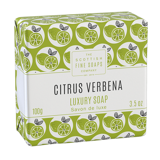Citrus Verbena Luxury Wrapped Soap - RUTHERFORD & Co