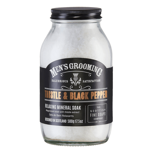 Thistle & Black Pepper Mineral Muscle Soak - RUTHERFORD & Co