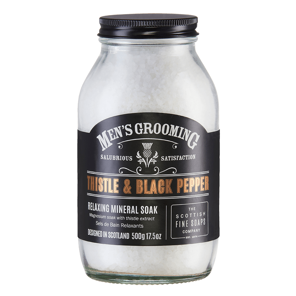 Thistle & Black Pepper Mineral Muscle Soak - RUTHERFORD & Co