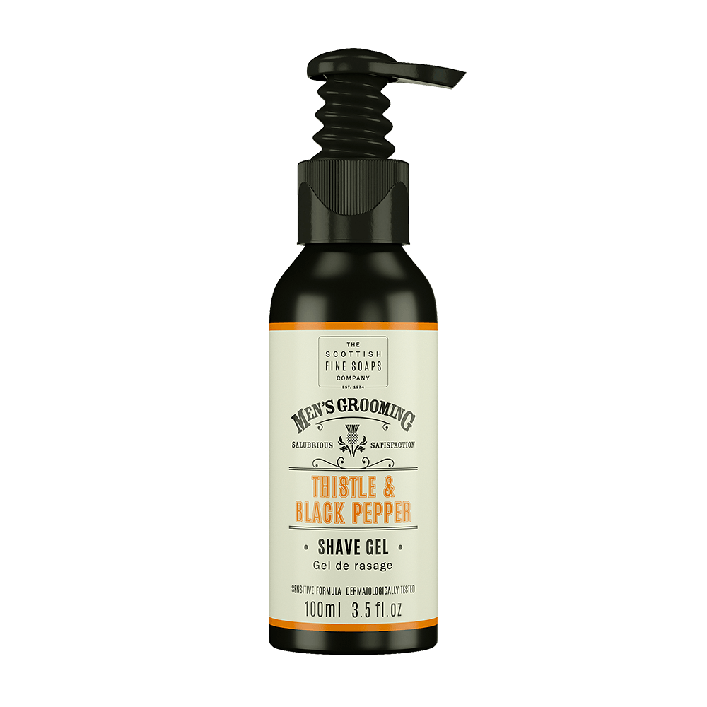 Thistle & Black Pepper Shave Gel - RUTHERFORD & Co