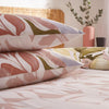 Amarosa Abstract Reversible Duvet Cover Set Plaster - RUTHERFORD & Co