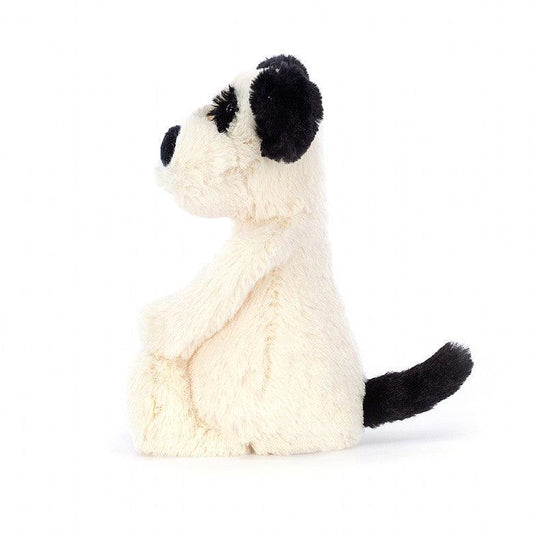 Bashful Black & Cream Puppy Small - RUTHERFORD & Co
