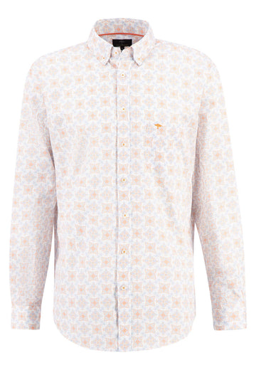 Fancy Prints Button Down Long Sleeve - RUTHERFORD & Co