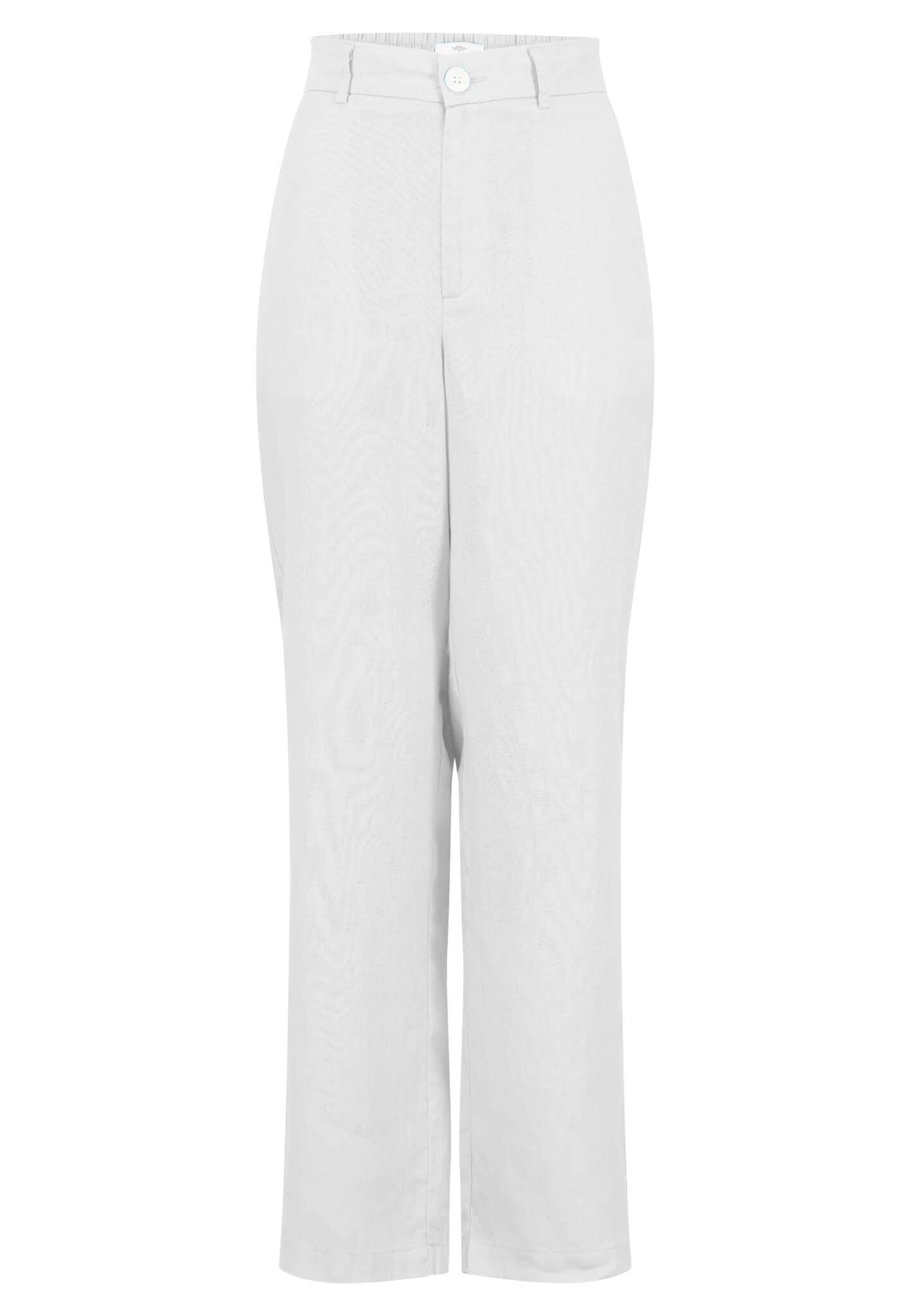 Long Linen Pants - RUTHERFORD & Co