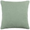 Lark Muslin Crinkle Cotton Cushion Eucalyptus - RUTHERFORD & Co