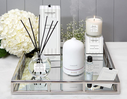Pomegranate & Spiced Woods - Reed Diffuser 120ml - RUTHERFORD & Co
