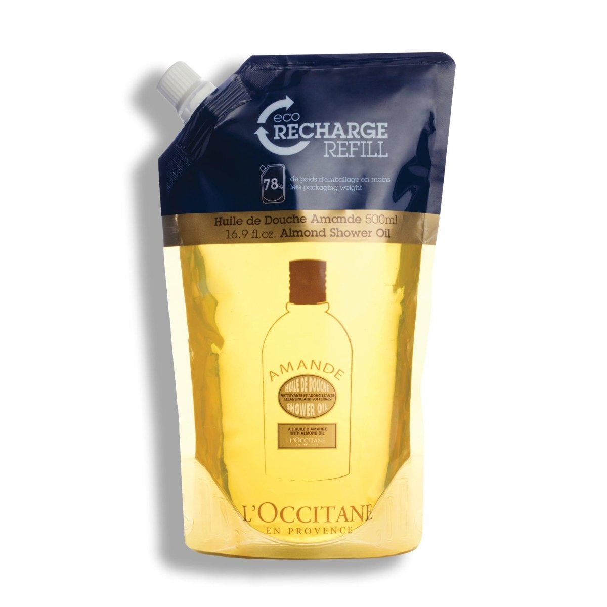 Almond Shower Oil Refill 500ml - RUTHERFORD & Co
