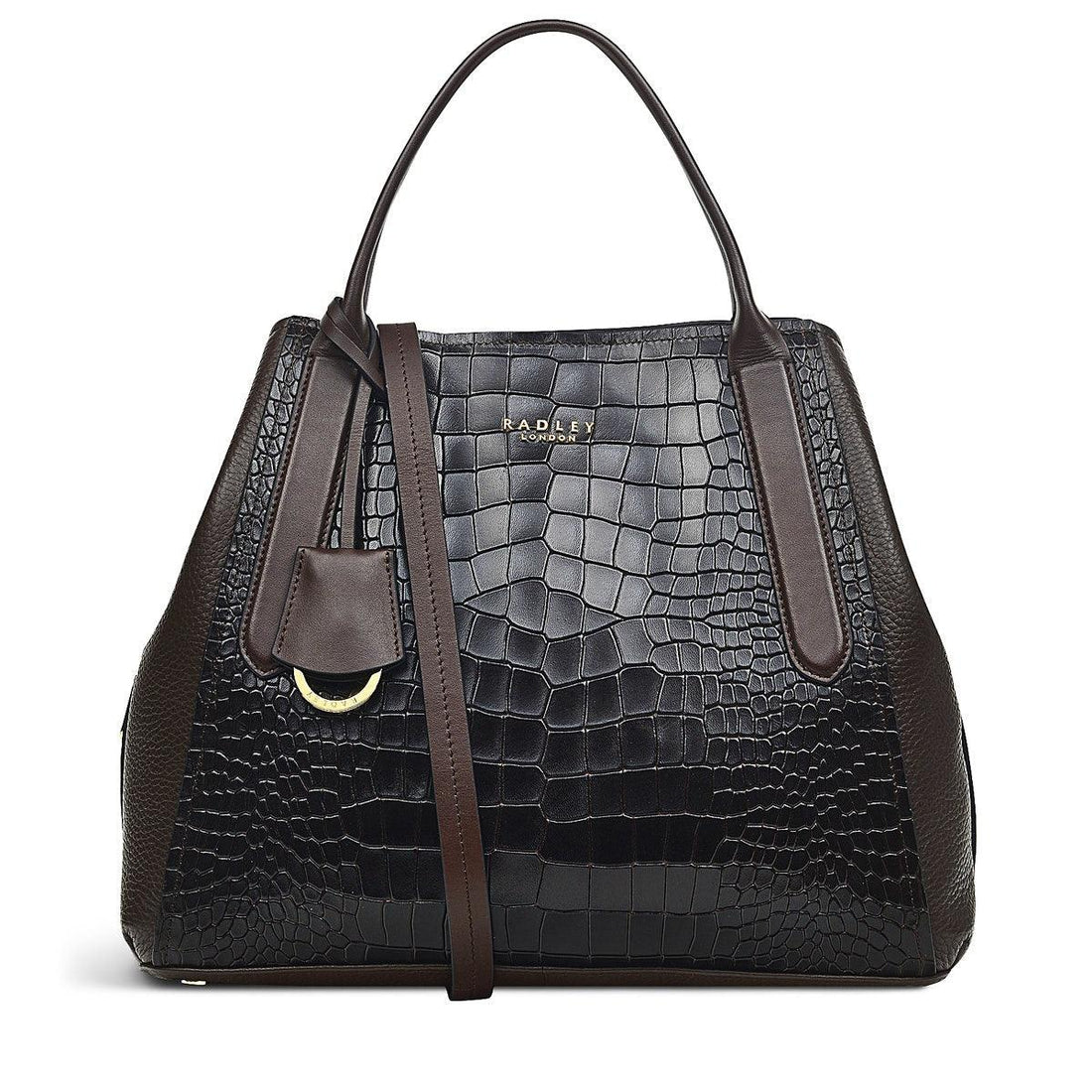 BAYLIS ROAD 2.0 - FAUX CROC - Medium Zip - Top Shoulder - RUTHERFORD & Co