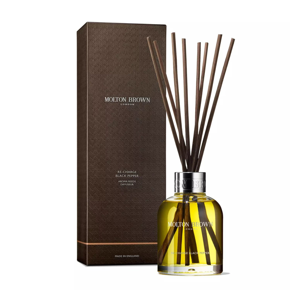 Black Peppercorn Aroma Reeds Diffuser - RUTHERFORD & Co