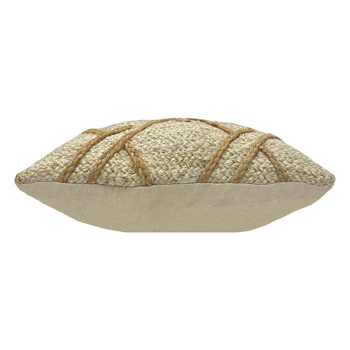 Boda Braided Jute Cushion Natural - RUTHERFORD & Co