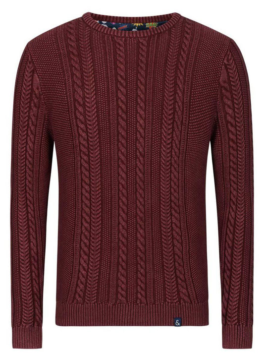 SWEATER CABLE KNIT - RUTHERFORD & Co
