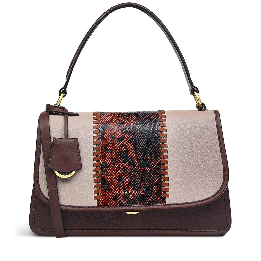 Cording Street Patchwork - Medium Grab Bag Multiway Bag - RUTHERFORD & Co