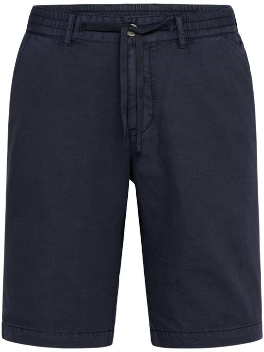 Drawstring Shorts, Linen Mix - RUTHERFORD & Co