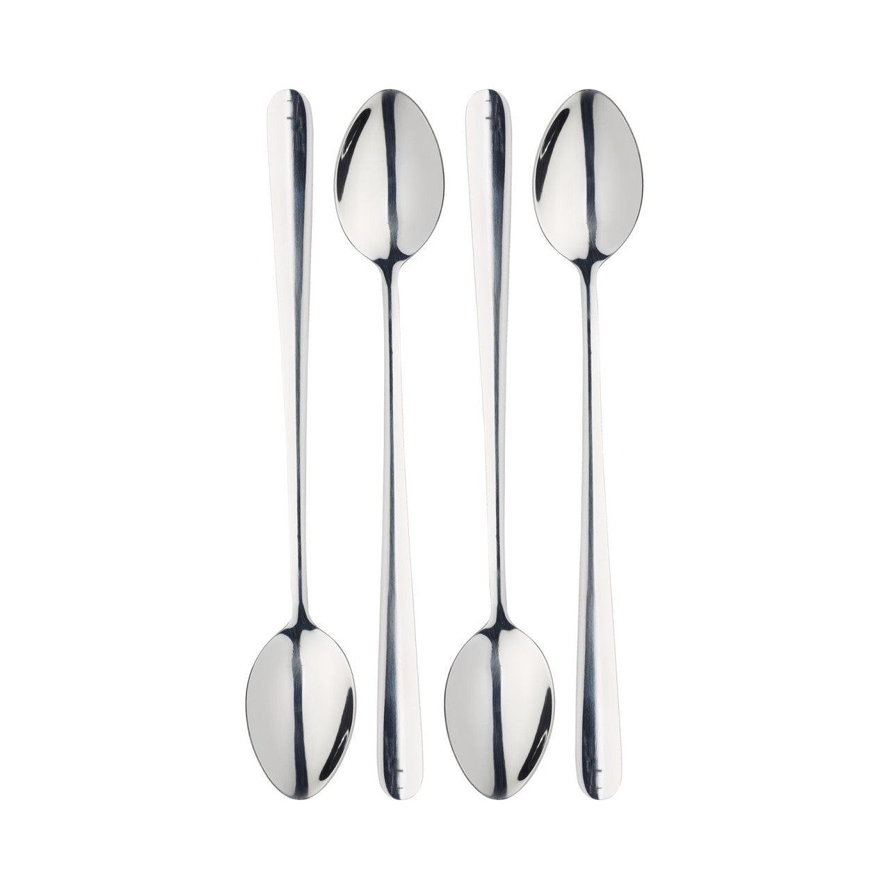 MasterClass Set of 4 Stainless Steel Latte Spoons - RUTHERFORD & Co