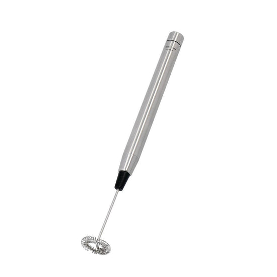 La Cafetière Battery-Powered Milk Frother, Stainless Steel - RUTHERFORD & Co