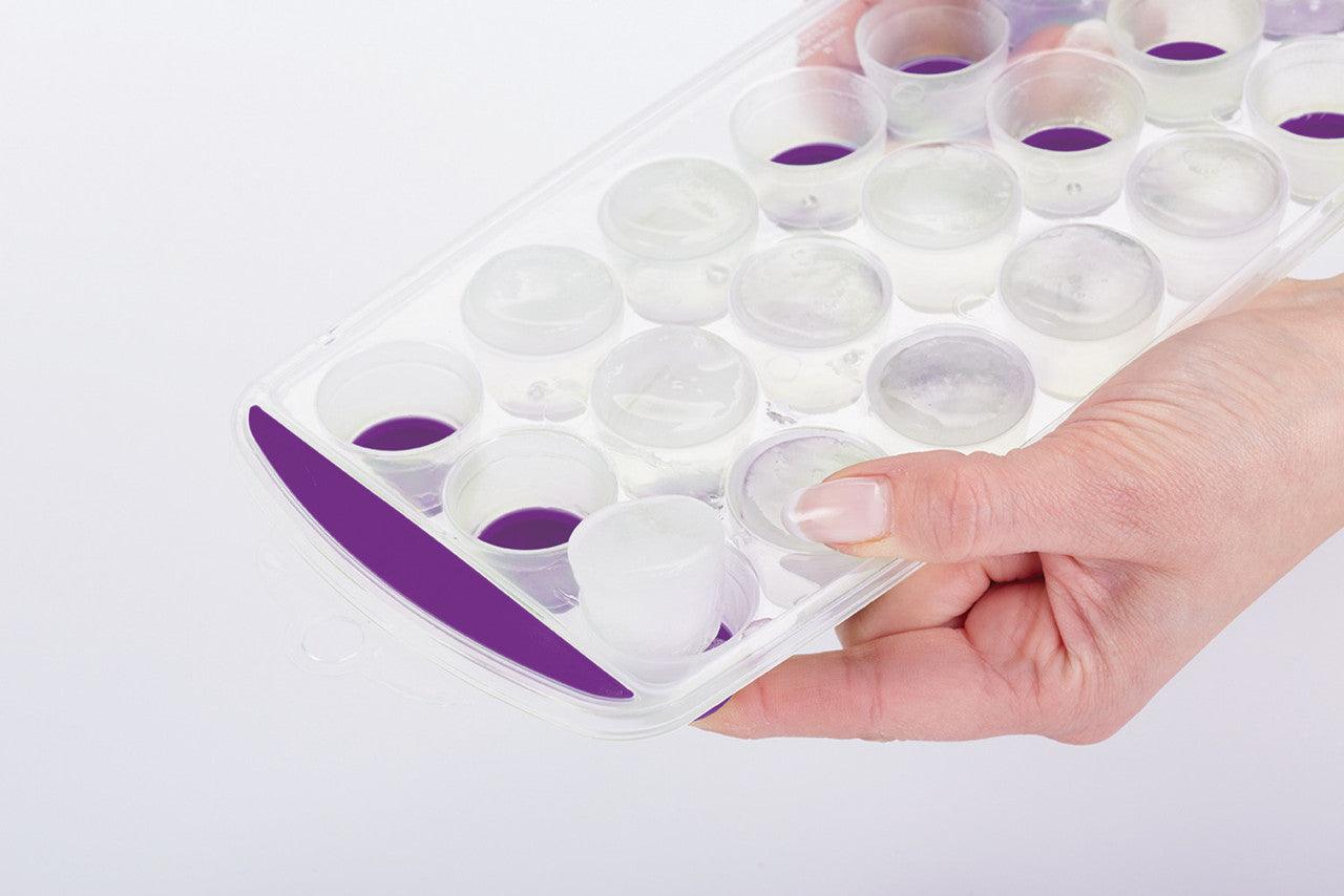 Colourworks Purple Pop Out Flexible Ice Cube Tray - RUTHERFORD & Co