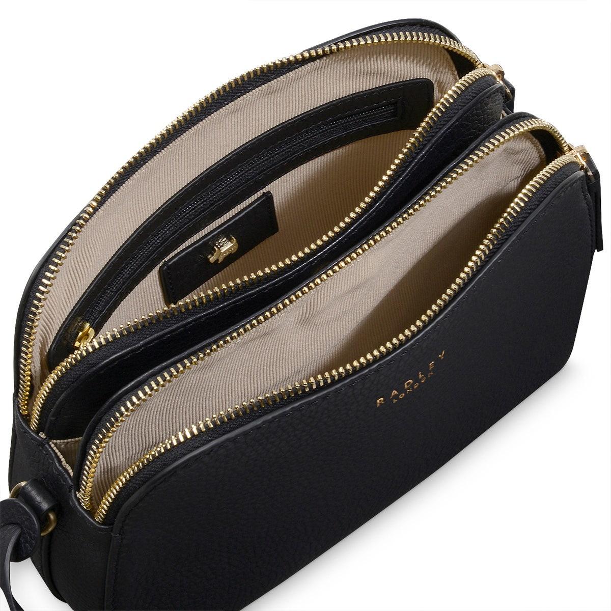 DUKES PLACE - Medium Zip-Top Cross Body Bag - RUTHERFORD & Co