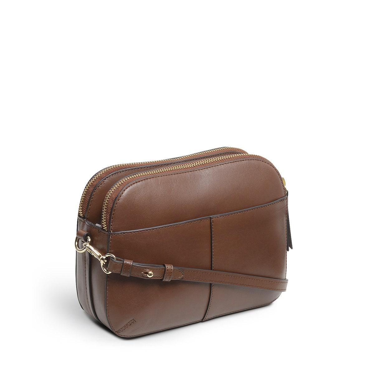 DUKES PLACE - Medium Zip-Top Cross Body Bag - RUTHERFORD & Co