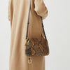 DUKES PLACE - FAUX SNAKE - Medium Zip-Top Cross Body - RUTHERFORD & Co