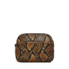 DUKES PLACE - FAUX SNAKE - Medium Zip-Top Cross Body - RUTHERFORD & Co