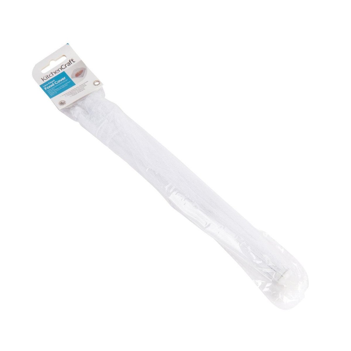 KitchenCraft 30cm White Umbrella Food Cover - RUTHERFORD & Co
