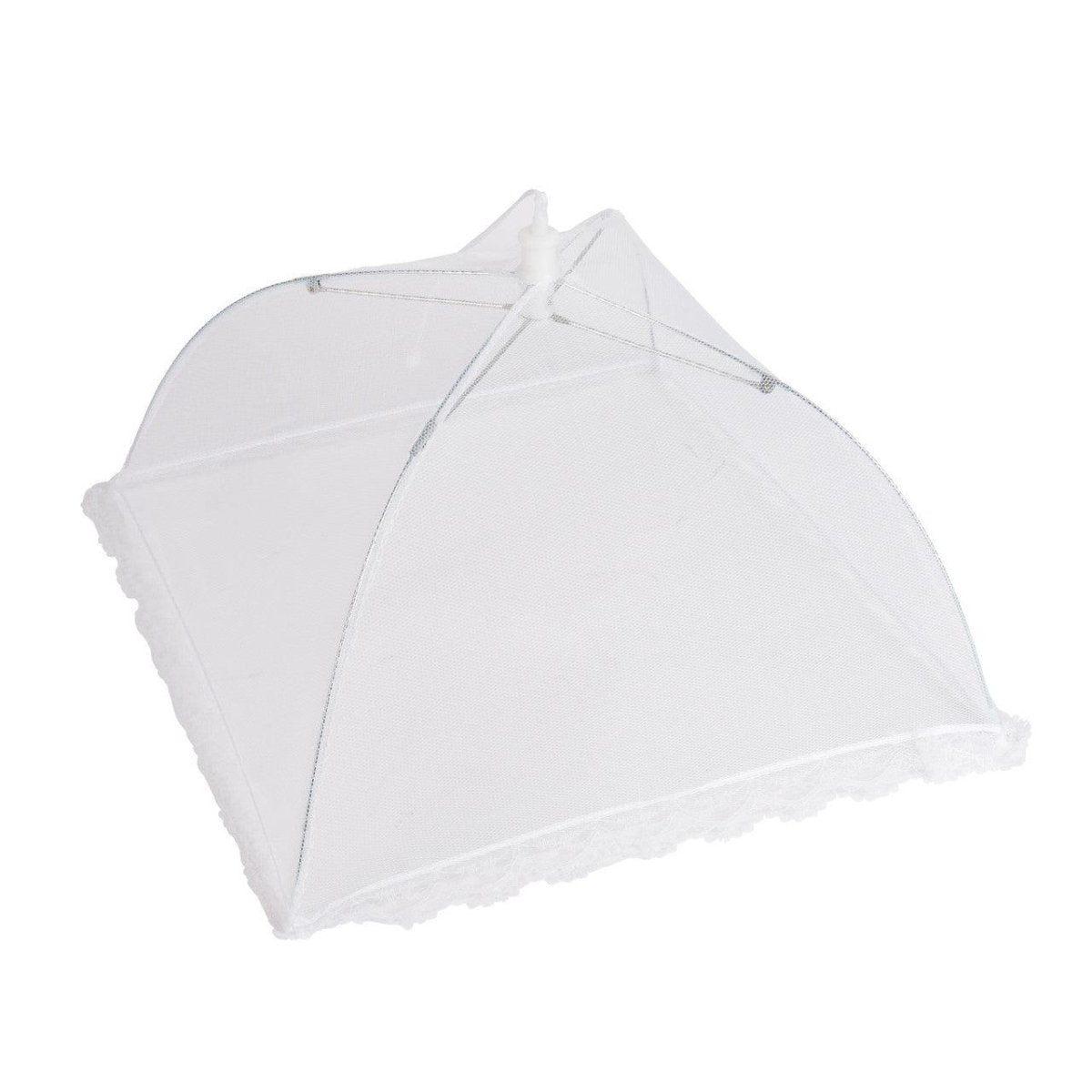 KitchenCraft 30cm White Umbrella Food Cover - RUTHERFORD & Co