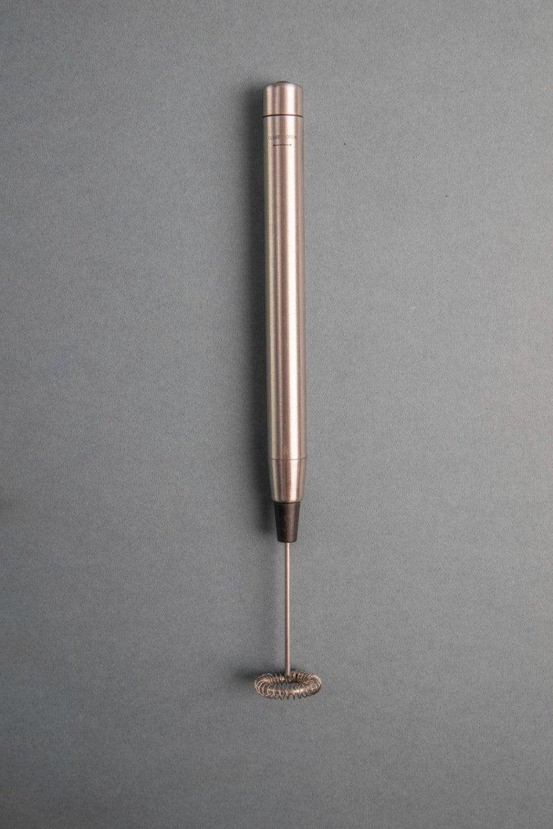 La Cafetière Battery - Powered Milk Frother, Stainless Steel - RUTHERFORD & Co