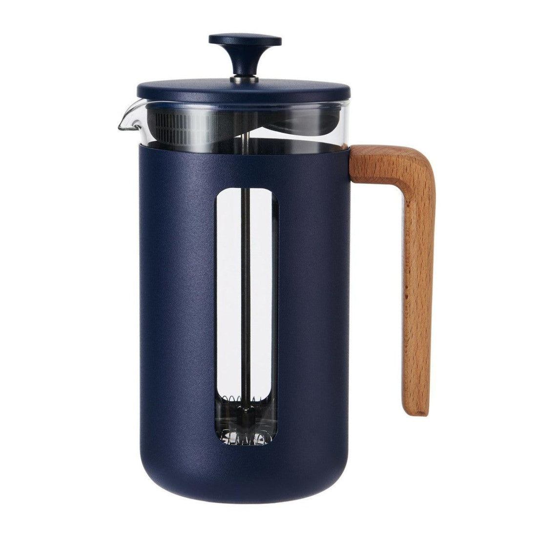 La Cafetière Pisa 8 - Cup Cafetiere, Navy - RUTHERFORD & Co