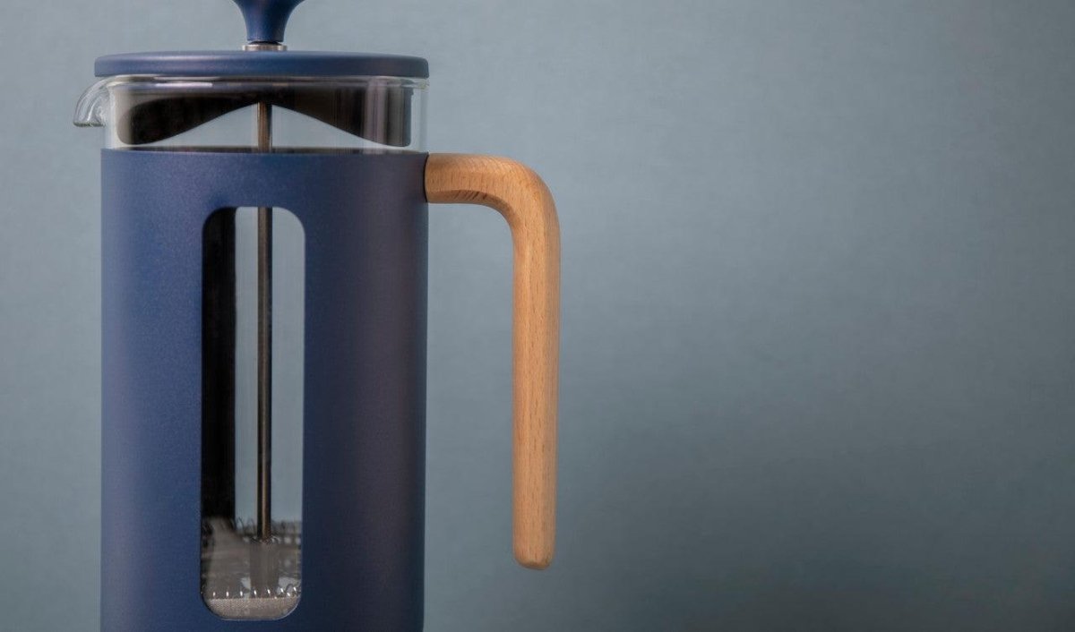 La Cafetière Pisa 8 - Cup Cafetiere, Navy - RUTHERFORD & Co