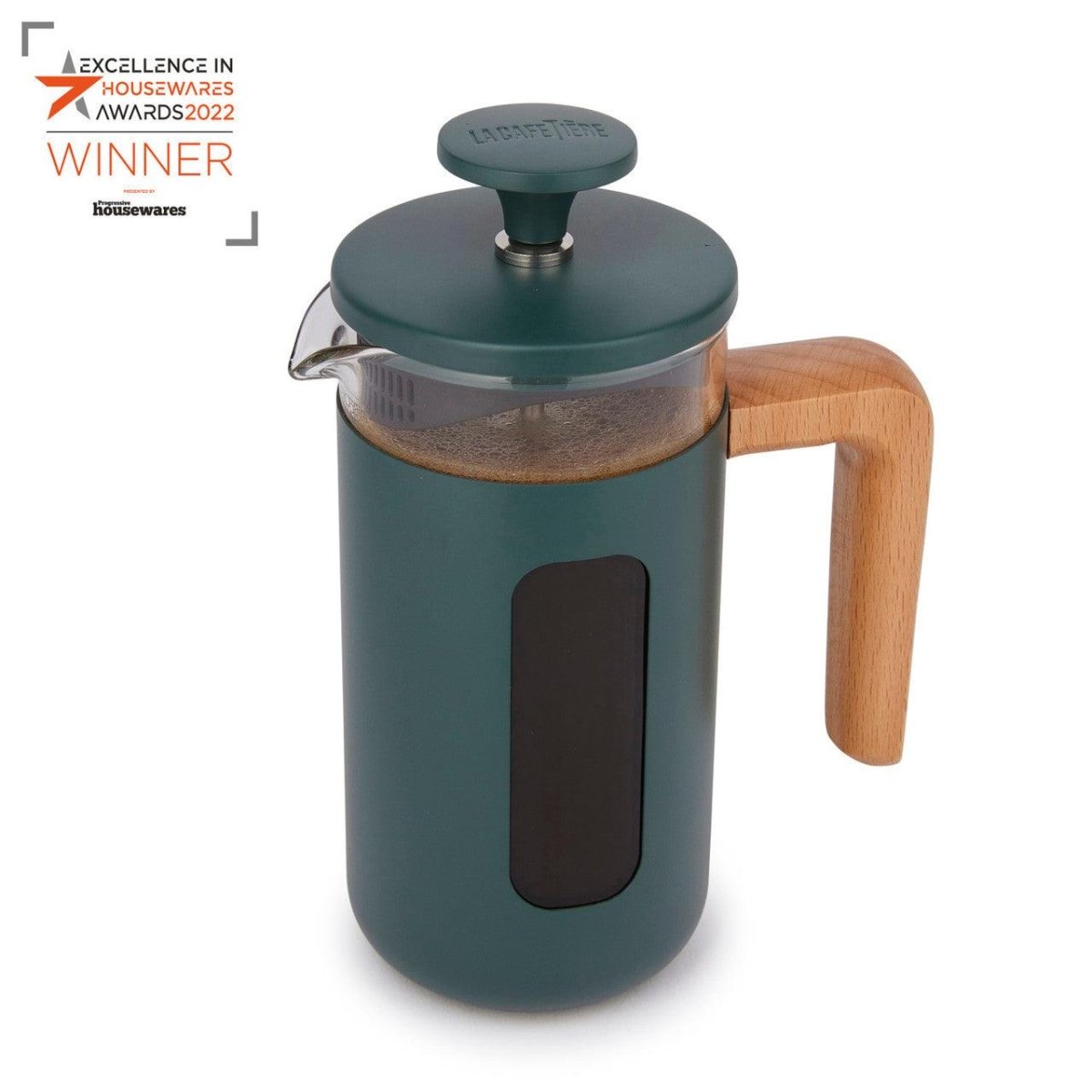La Cafetière Pisa Cafetiere, 3 - Cup, Green - RUTHERFORD & Co