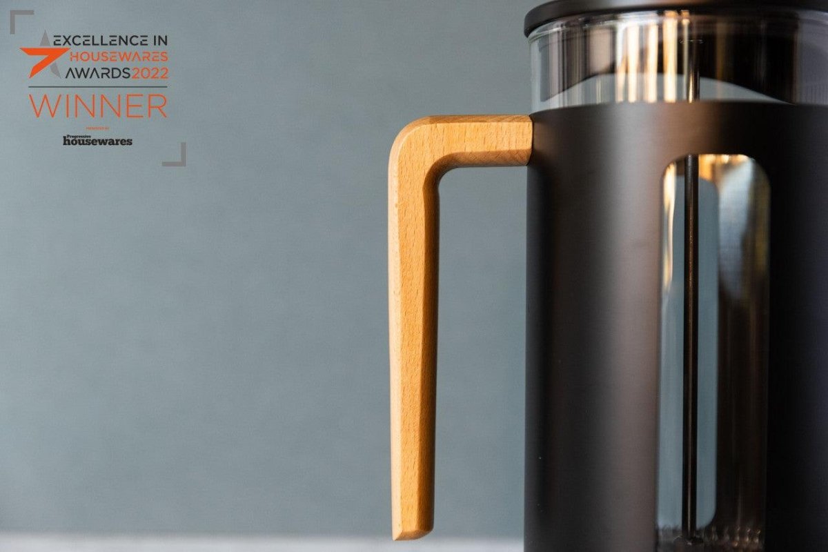 La Cafetière Pisa Cafetiere, 8 - Cup, Black - RUTHERFORD & Co