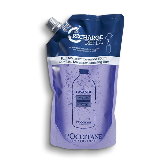 Lavender Foaming Bath Eco Refill 500ml - RUTHERFORD & Co