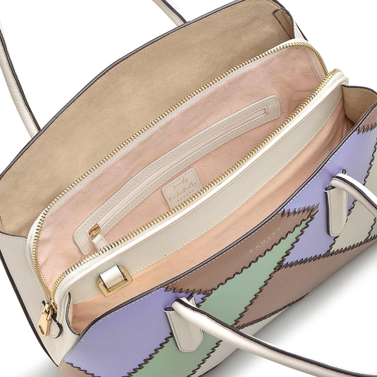 LIVERPOOL STREET 2.0 - PATCHWORK - Medium Zip - Top Multiway - RUTHERFORD & Co