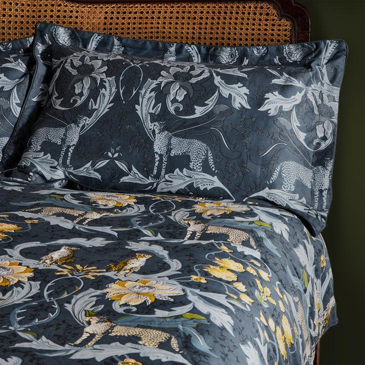 Nouvilla Cheetah Floral Pillowcase Multicolour - RUTHERFORD & Co
