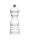 MasterClass Salt or Pepper Mill (17cm) - White - RUTHERFORD & Co