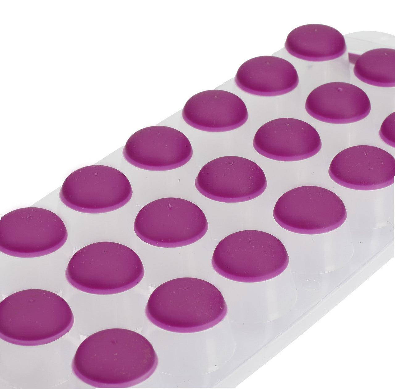 Colourworks Purple Pop Out Flexible Ice Cube Tray - RUTHERFORD & Co