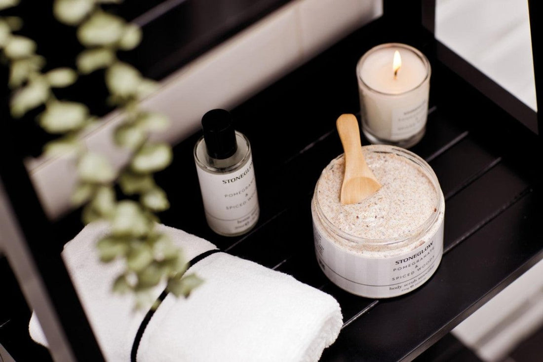 Pomegranate & Spiced Woods - Body Scrub Smoothie - RUTHERFORD & Co
