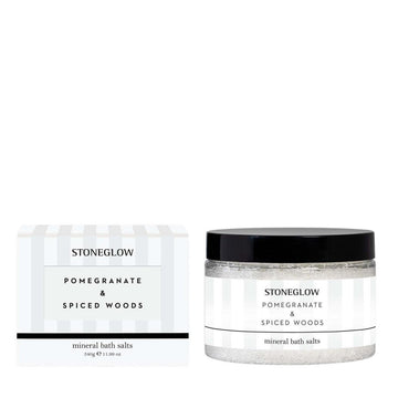 Pomegranate & Spiced Woods - Mineral Bath Salts - RUTHERFORD & Co