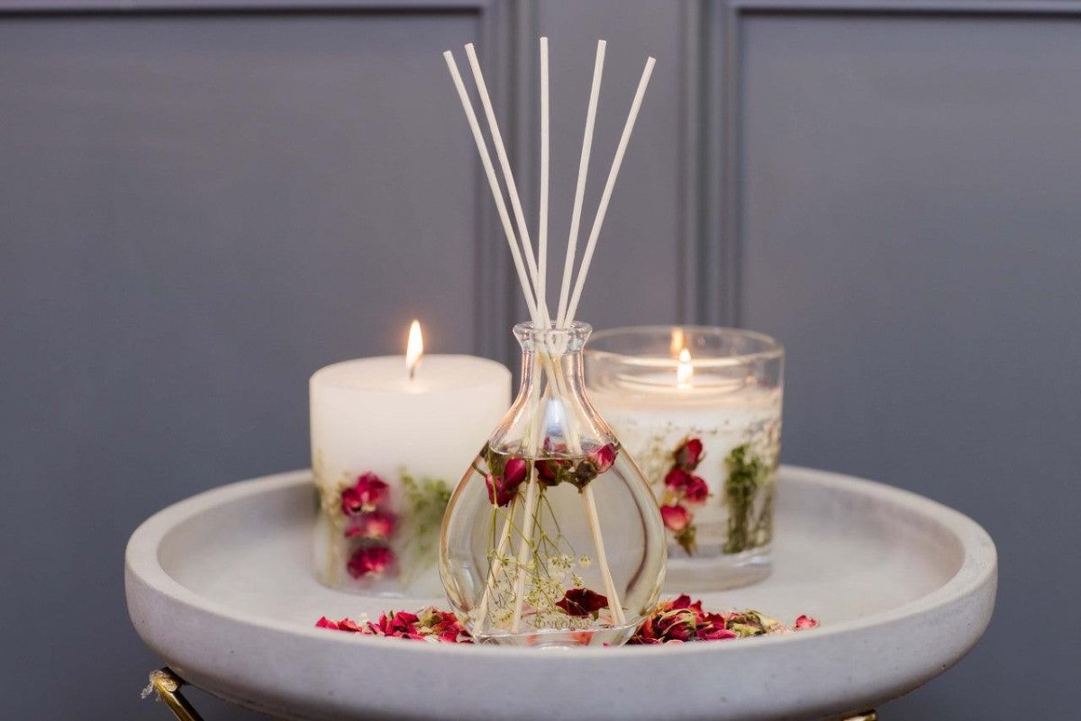 Red Reed Diffuser Red Rose - Reed Diffuser 180ml – RUTHERFORD & Co
