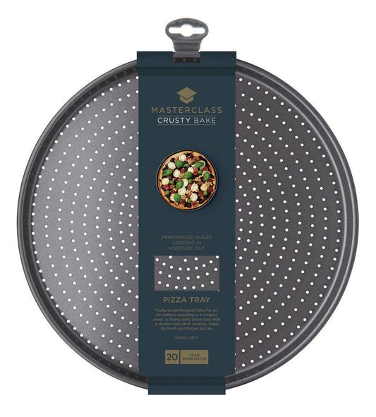 MasterClass Crusty Bake Non-Stick Pizza Tray - RUTHERFORD & Co