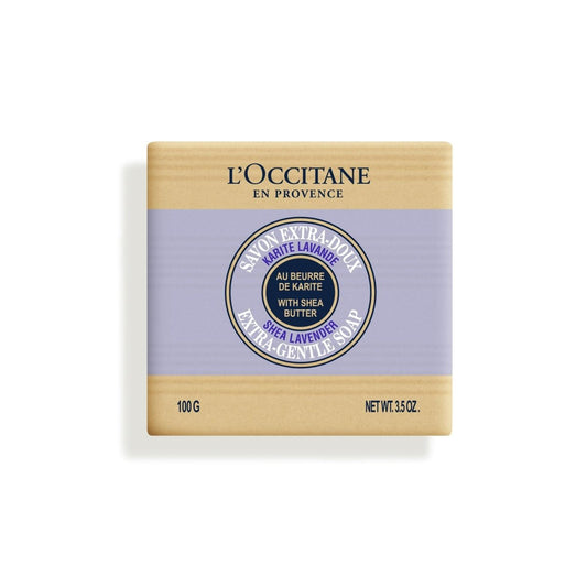 Shea Lavender Extra - Gentle Soap 100g - RUTHERFORD & Co