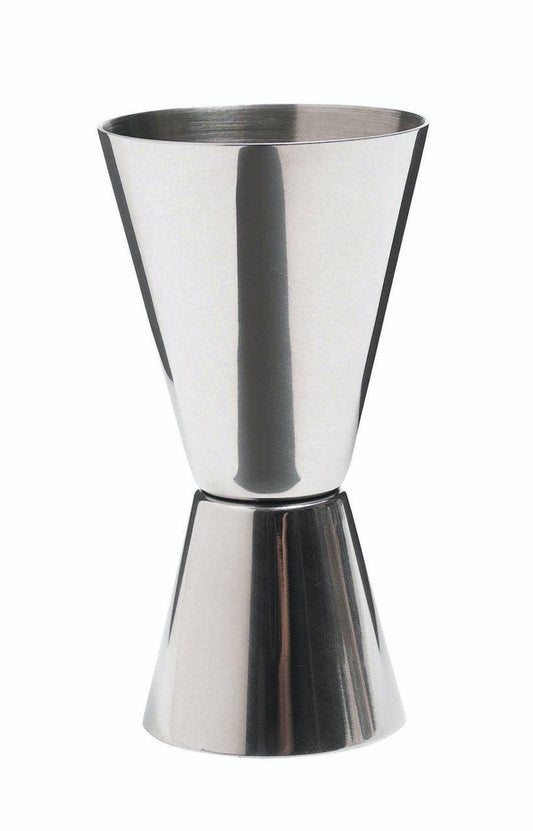 BarCraft Stainless Steel Dual Spirit Measure Cup - RUTHERFORD & Co