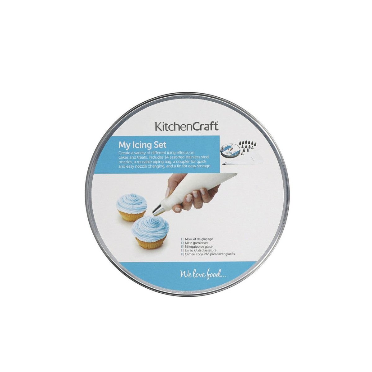 Sweetly Does It Icing Tin Set - RUTHERFORD & Co