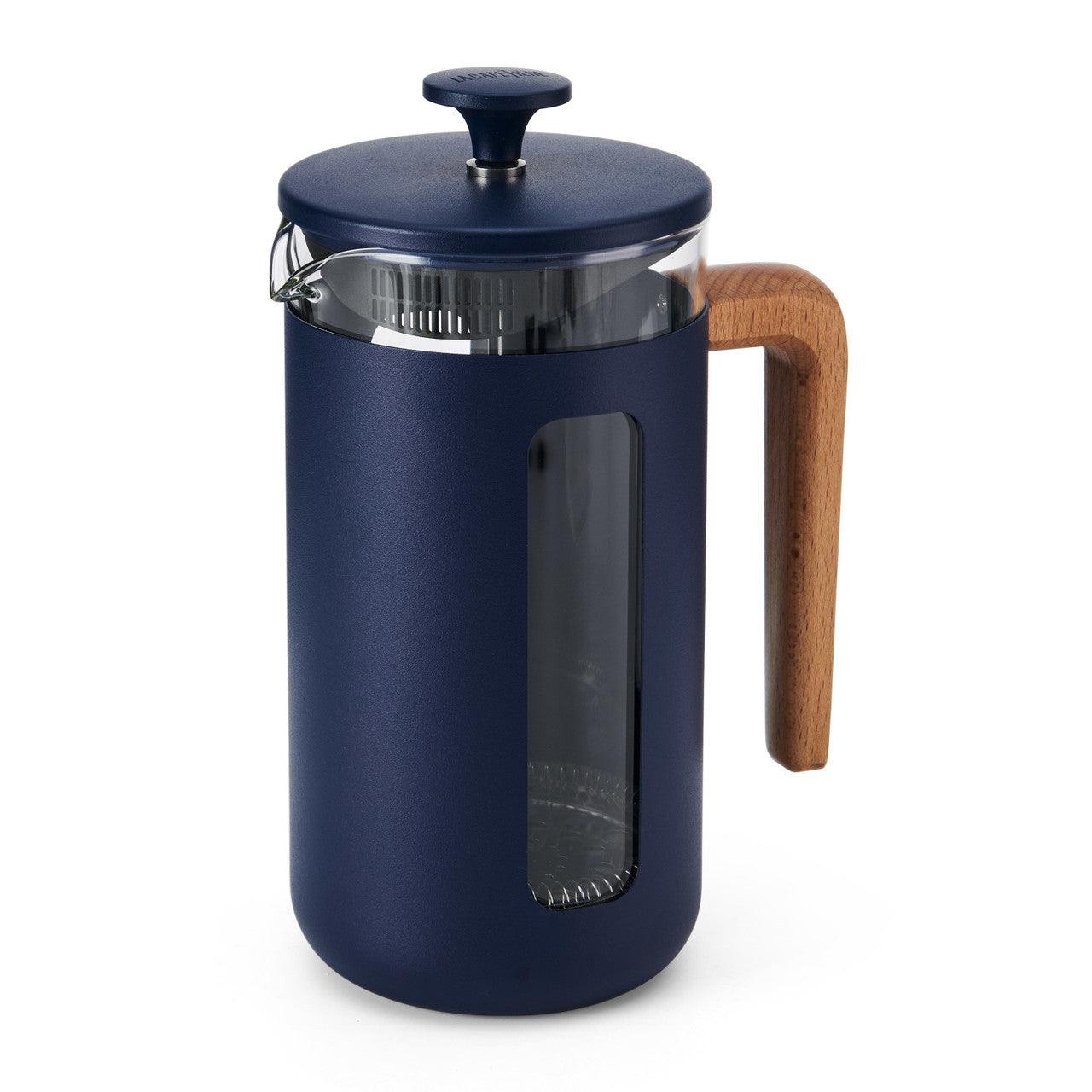 La Cafetière Pisa 8-Cup Cafetiere, Navy - RUTHERFORD & Co