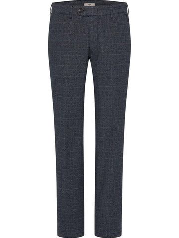 Togo Flat Front Check MF - RUTHERFORD & Co