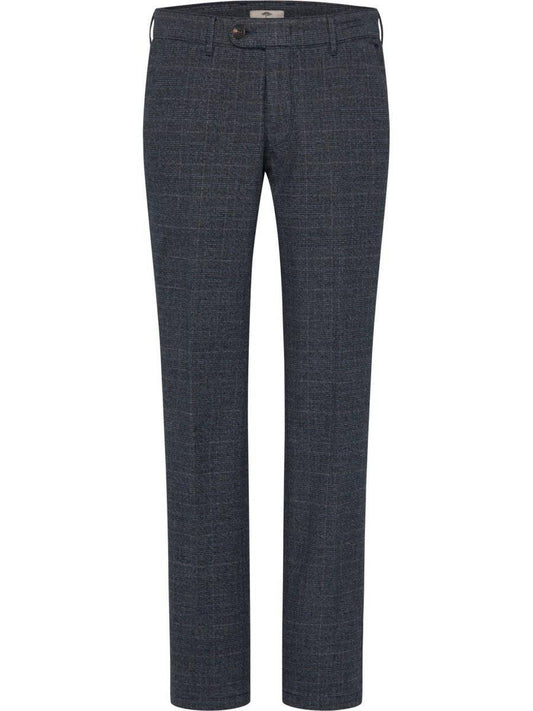 Togo Flat Front Check MF - RUTHERFORD & Co